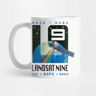 NASA Landsat 9 Logo Mug